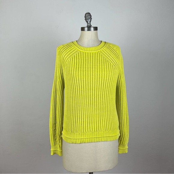 J. Crew Women's Sweater in Bright Yellow - Picture 1 of 9